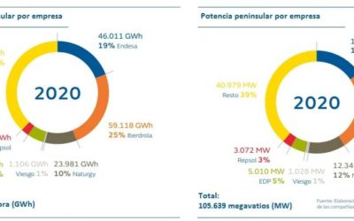 Cinco empresas controlan el 90% del mercado eléctrico doméstico