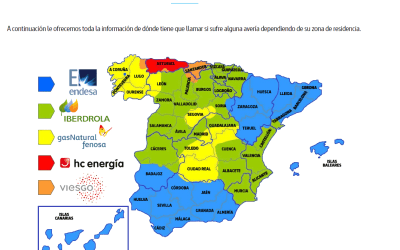 Cuál es el número CUPS  en cada distribuidora eléctrica 