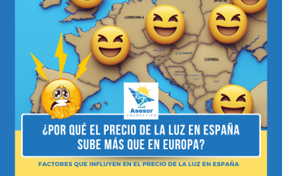 ¿Por qué el precio de la luz en España sube más que en Europa?