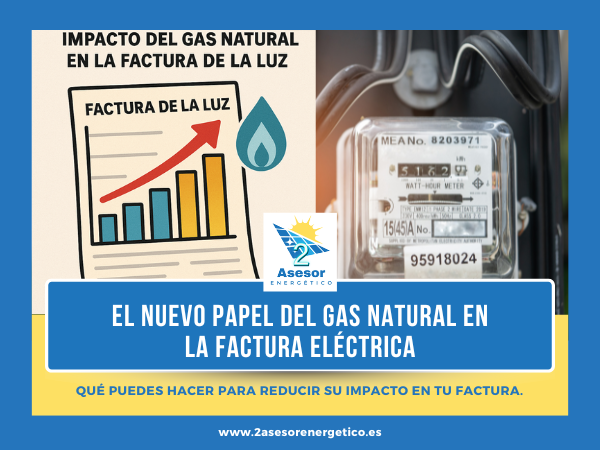 gas natural en la factura de la luz 2 asesor energético España