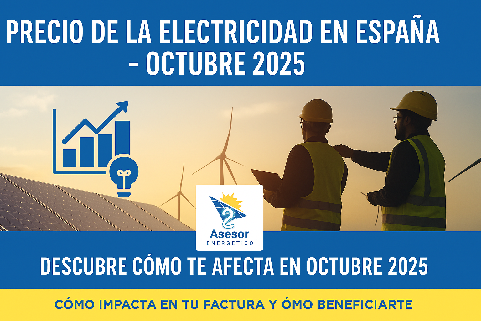 precio de la electricidad en España -gráfico evolución precio de la electricidad en España octubre 2025