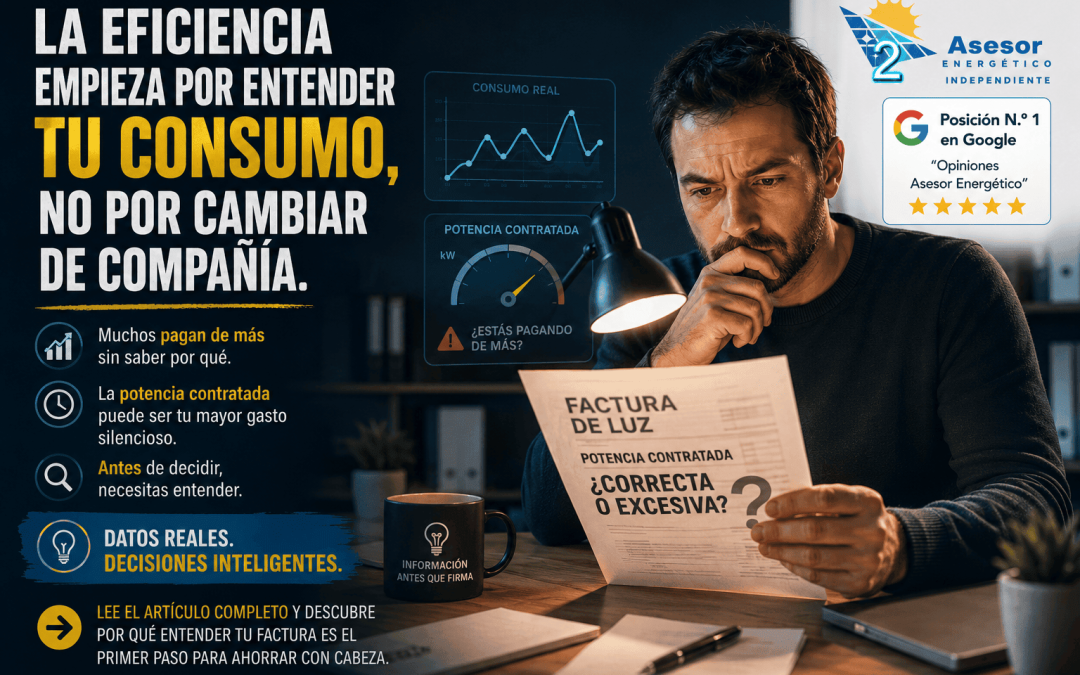 Potencia Contratada en Empresas: El Error que Hace Pagar de Más
