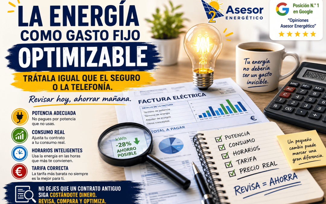 Gasto Energético Fijo Optimizable Empresas