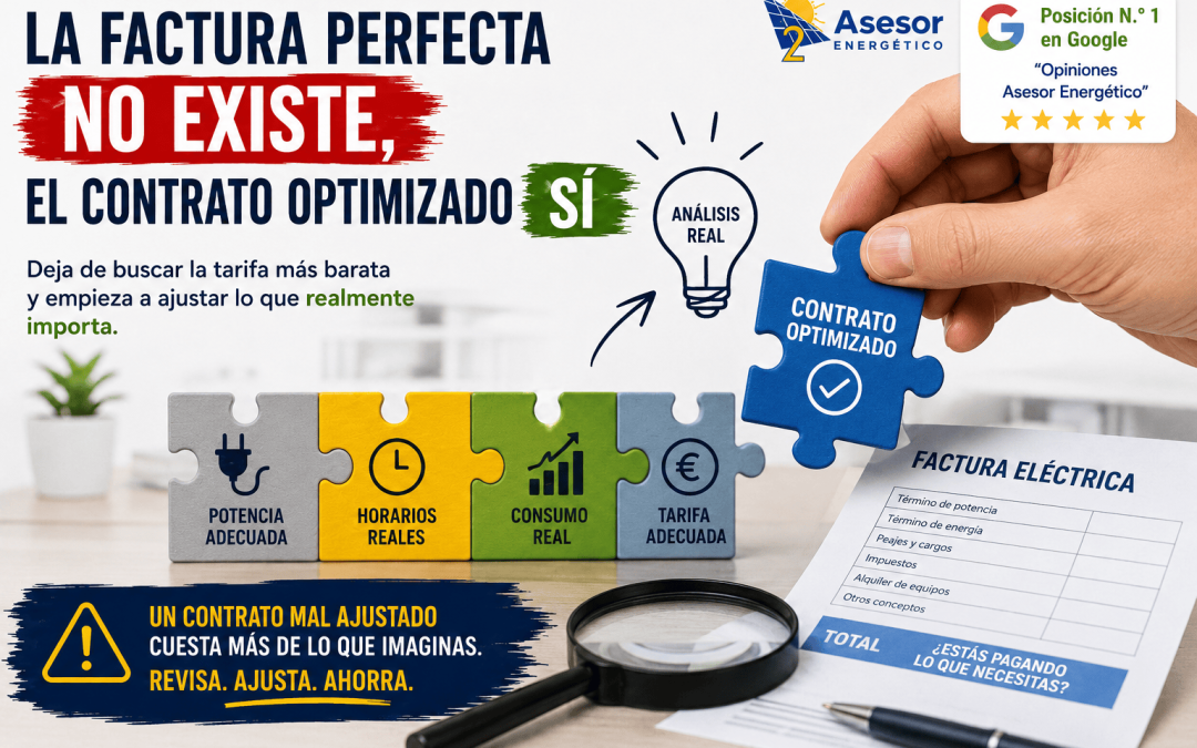 La factura perfecta no existe, el contrato optimizado sí